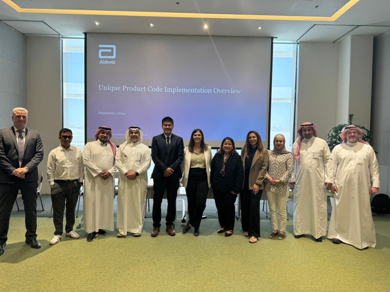 Kevin Zhang meeting with Saudi health authorities